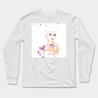 There Once Was A Beautiful Girl Named Marilyn Long Sleeve T-Shirt